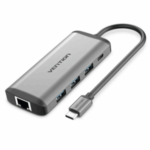 Vention Type C To Multi-Function 8 In 1 Docking Station VEN-CNDHB
