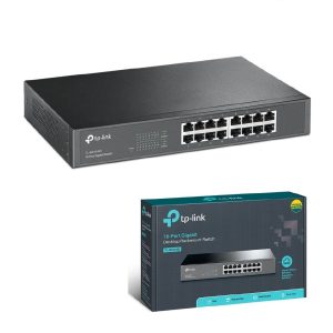 TP-Link 16-Port Gigabit Desktop/Rackmount Switch TL-SG1016D.