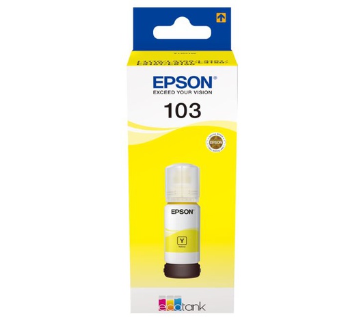 103 ECOTANK YELLOW INK BOTTLE ( C13T00S44A)